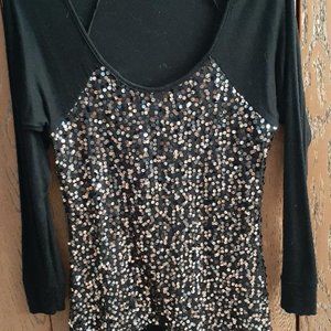 Sequins Shirt - Women's Size Small